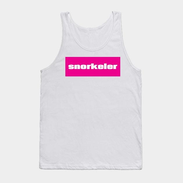 Snorkeler Tank Top by ProjectX23Red